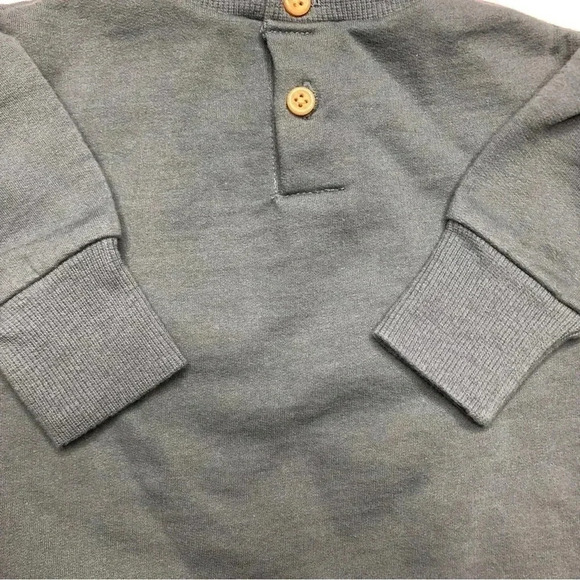 PL Baby Who Runs The World Girls Sweatshirt Grey/White/Pink Size 3  Months - Picture 11 of 16